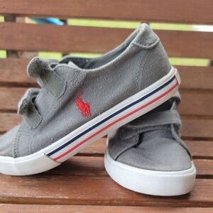 Polo slip on canvas sneakers